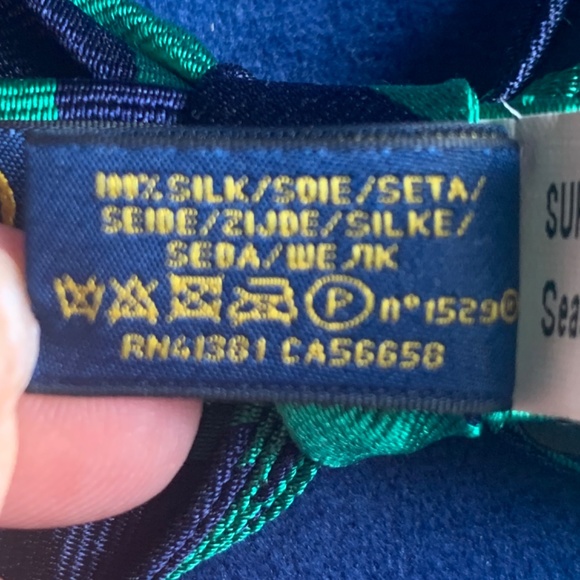 NWOT POLO RALPH LAUREN Boys Silk Bow Tie - Picture 4 of 5